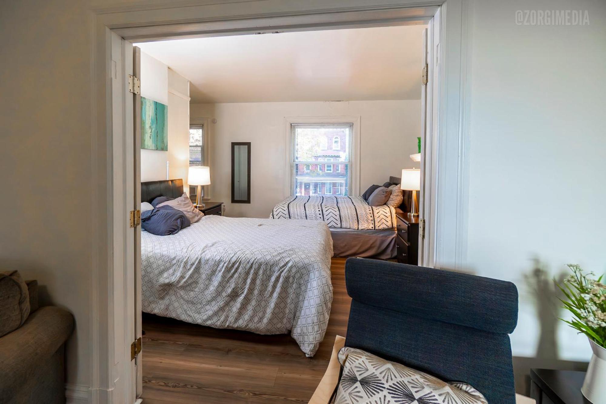 Stylish Apt - 2 Queen Bed - Easy Hospital Access Питтсбург Экстерьер фото