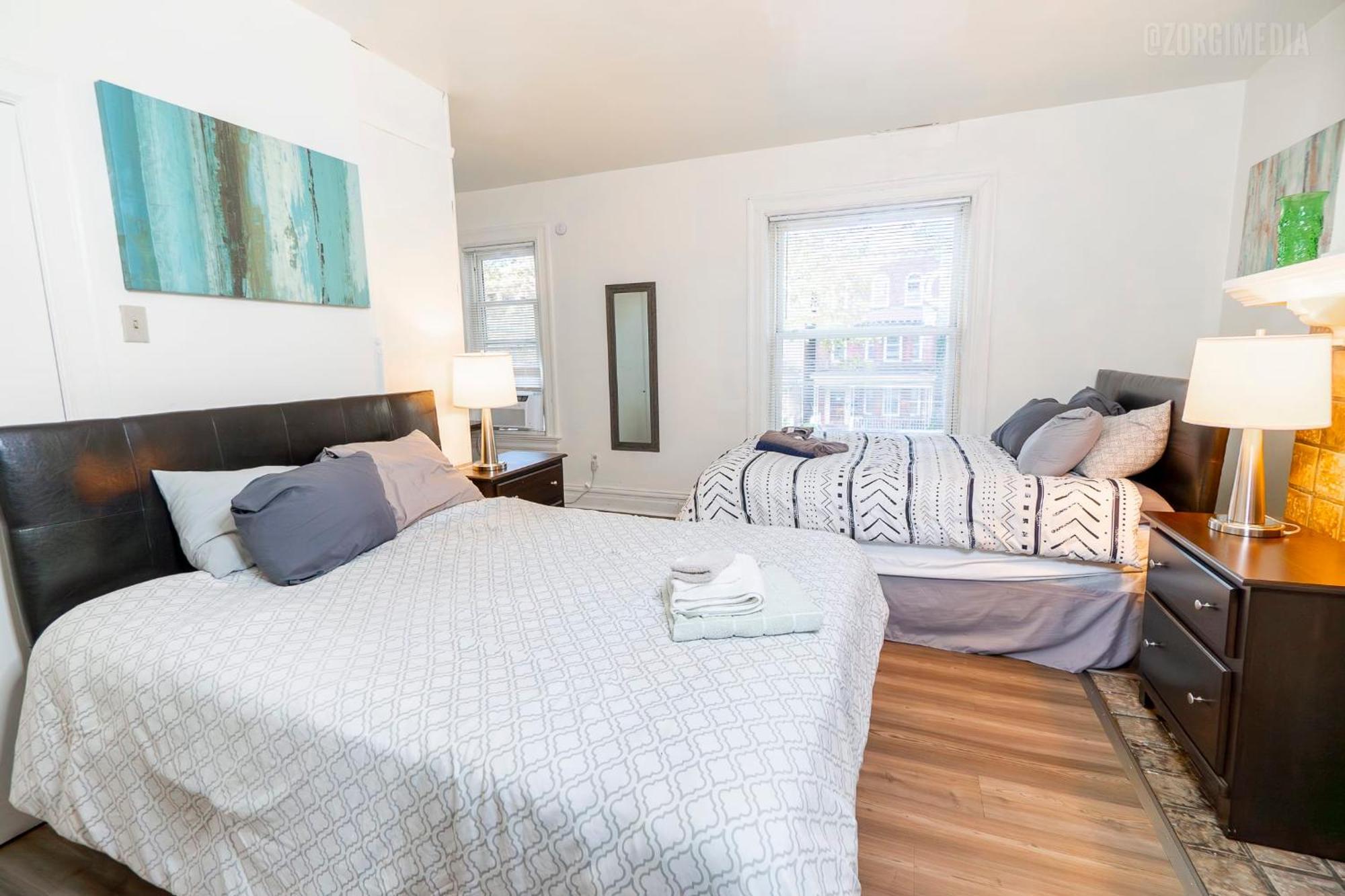 Stylish Apt - 2 Queen Bed - Easy Hospital Access Питтсбург Экстерьер фото